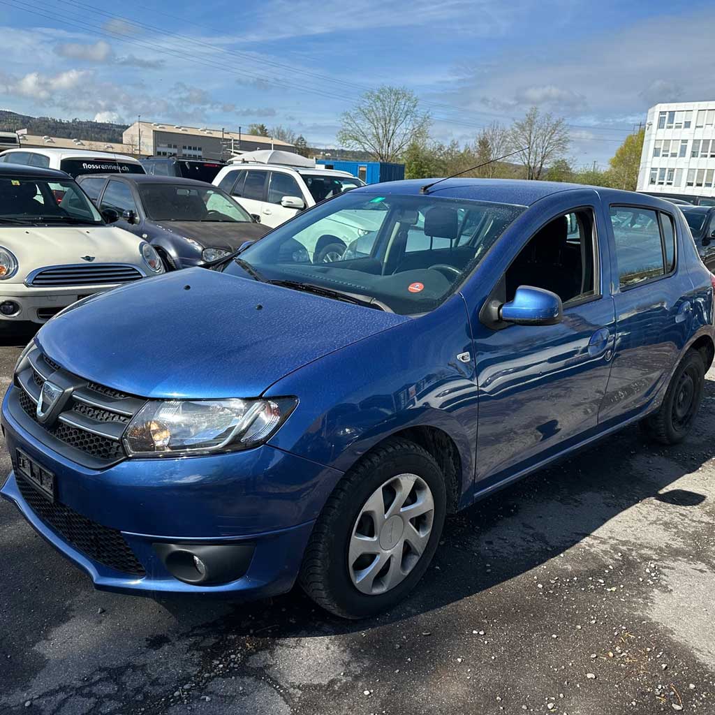 DACIA Sandero Tce 90 Ambiance 2012 essence 90ch 66kW 162000km 898ccm 1150kg